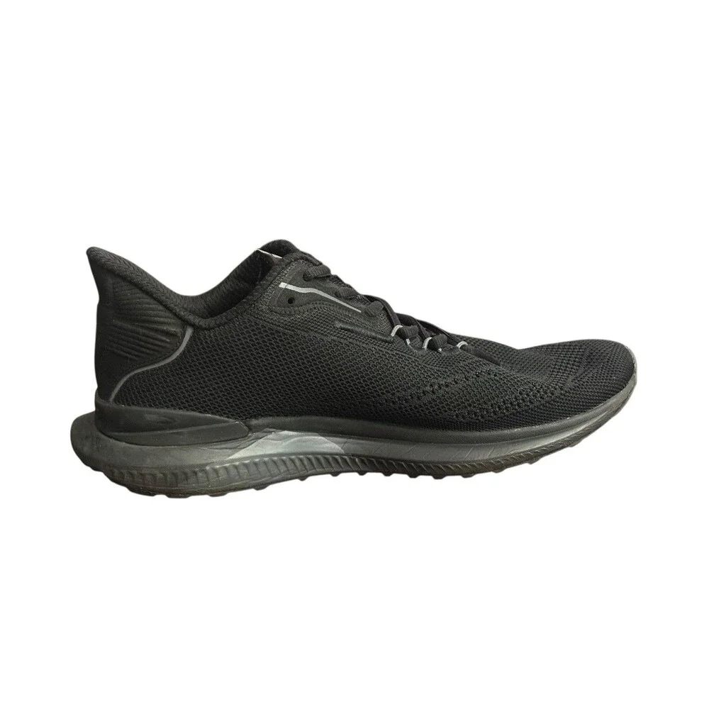RUDIS Journey Knit Trainer Mens 10 Womens 11.5 Black Sneakers Shoes Athletic